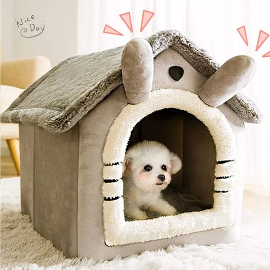 Charming Pet House Bed: A Cosy Retreat for Your Furry Friend